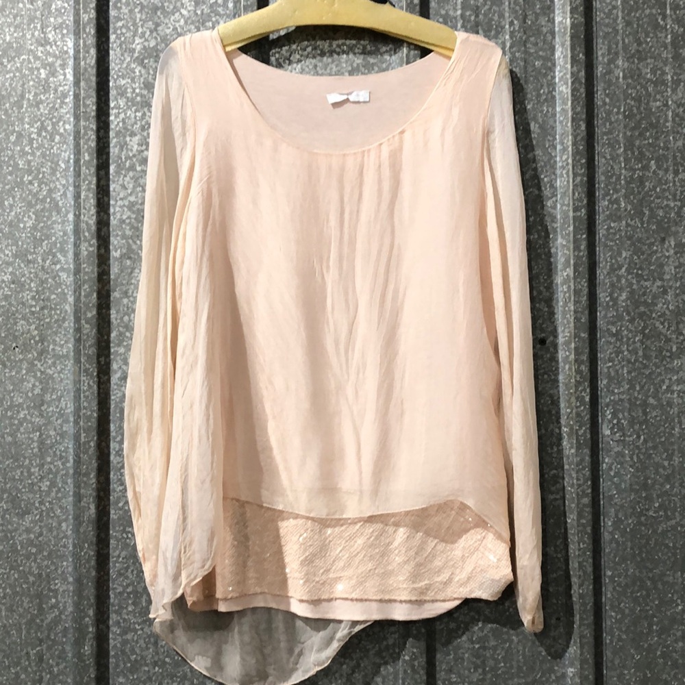Light pink long sleeve